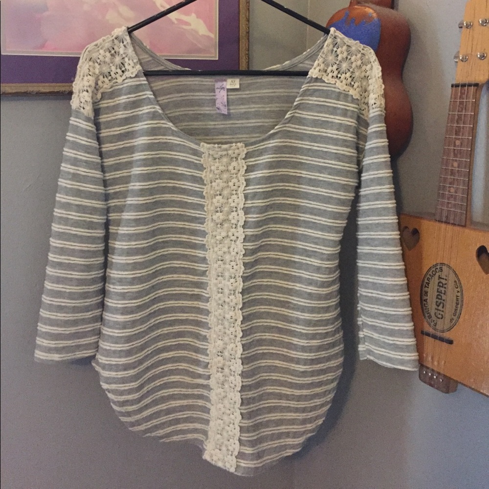 Anya XS long sleeve blouse